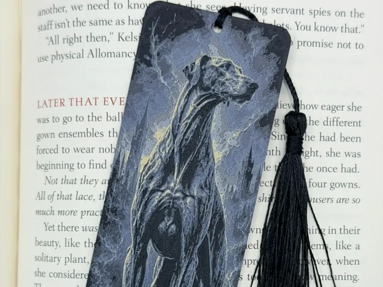 TenSoon the Kandra Textured Art Bookmark Mistborn