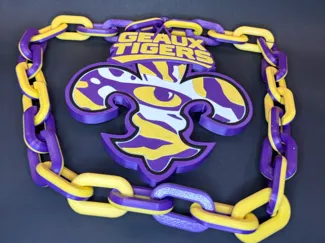 LSU Geaux Tigers Hype Chain 