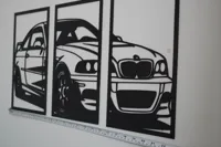 Déco murale BMW E46 M3 coupé — photo 4