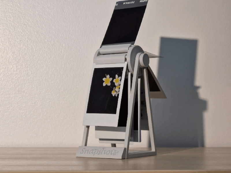 Polaroid Flip Clock