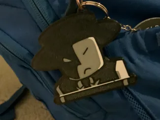 Artful Keychain [Die Of Death]