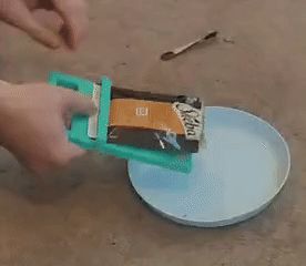 Cat food pouch dispenser (UK) - updated 3/8