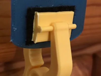 Larger clamp for Clamp print in place