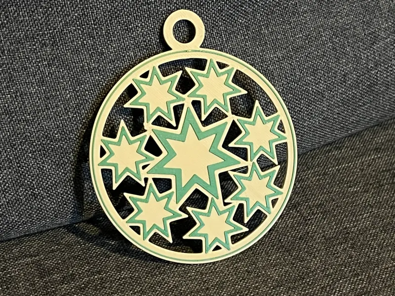 Christmas tree Stars ornament