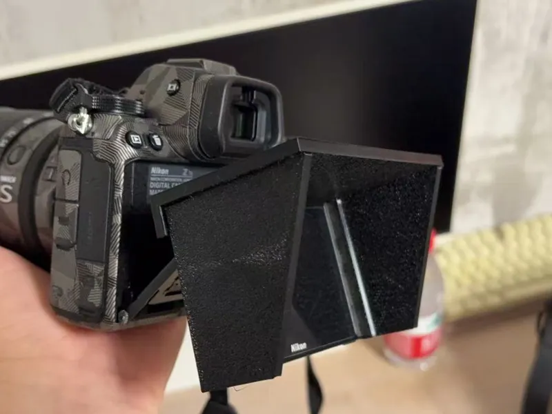 相机屏幕遮阳罩遮光罩 适用于尼康Z7II 尼康Z6II 和屏幕尺寸相同的
