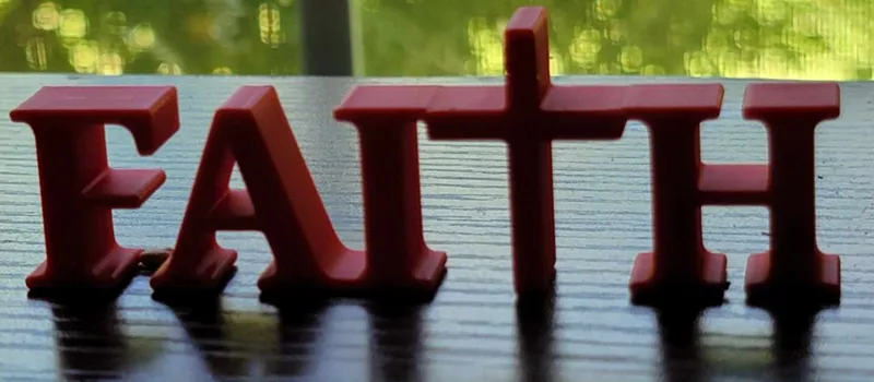 Faith wordart