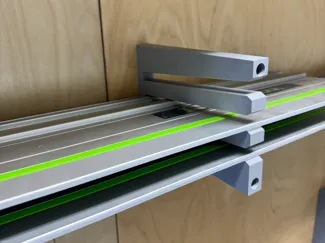 Track Saw Guide Rail Wall Mount Bracket