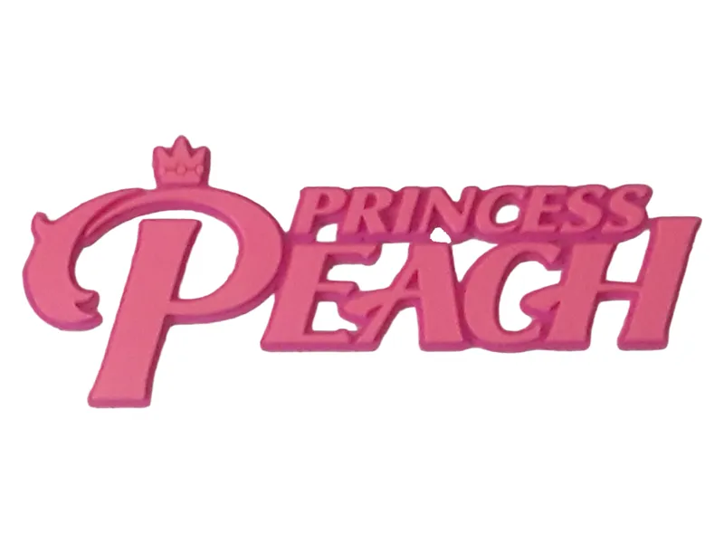 Princess Peach Showtime Logo Nintendo Super Mario