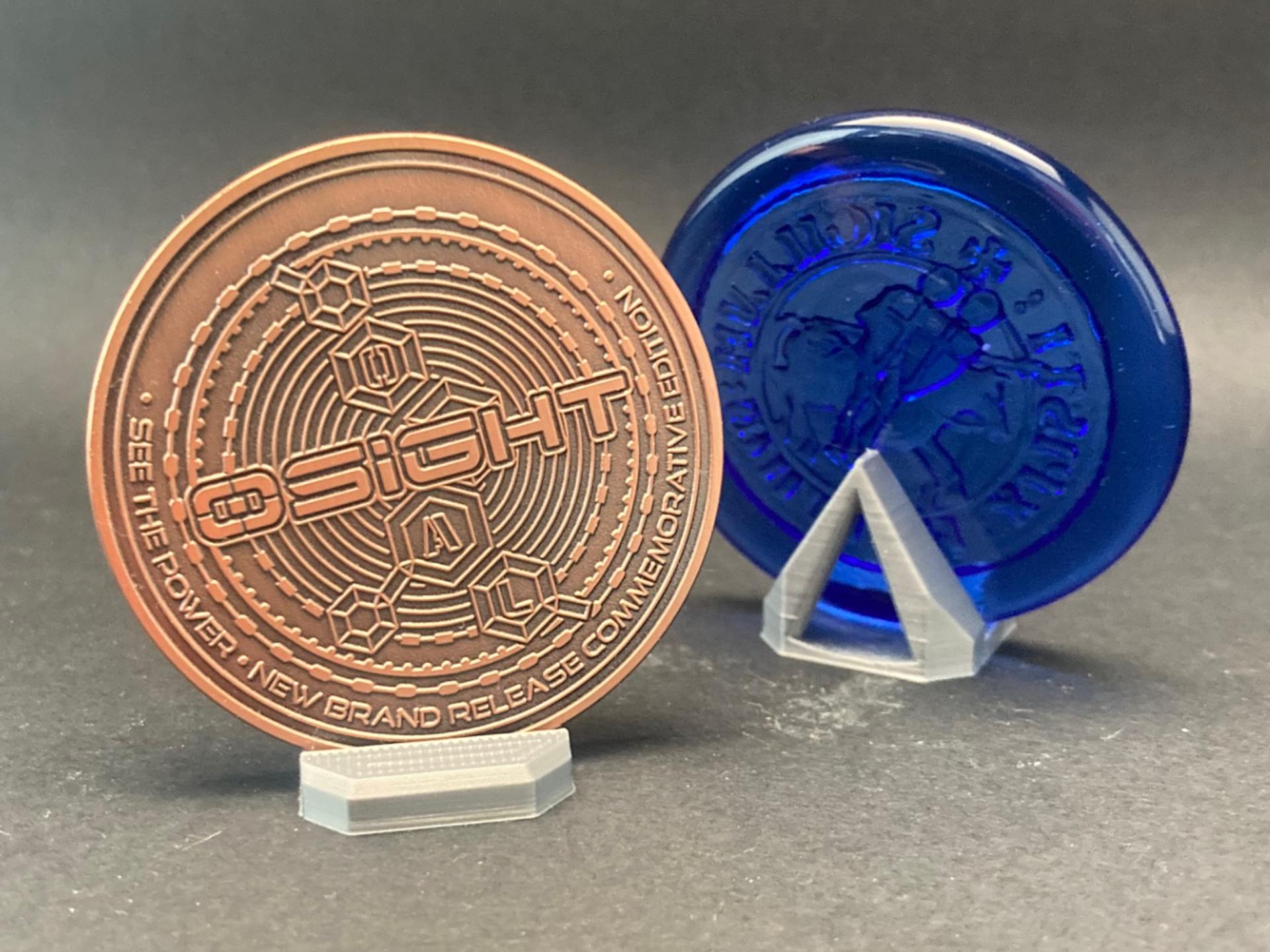 Universal Large Coin Holder – 50mm Display Stand