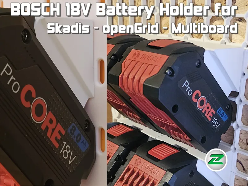 BOSCH Professional 18V Battery Holder