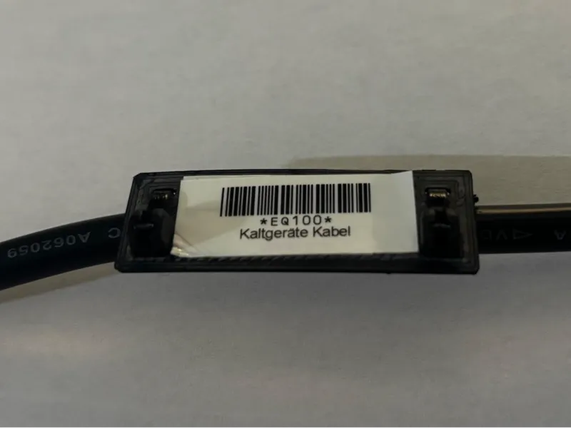 Kabel Etikettenhalter