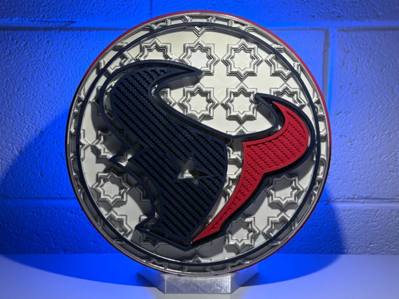 Houston Texans Dimensional Mosaic