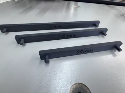 Cabinet handle jig setup tool