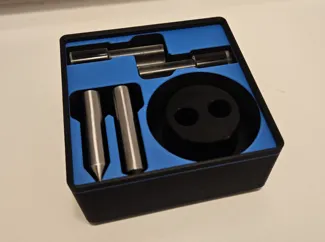 Optical Center Punch Gridfinity Bin 2x2x5