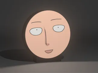 SAITAMA one punch man anime funny face Lightbox