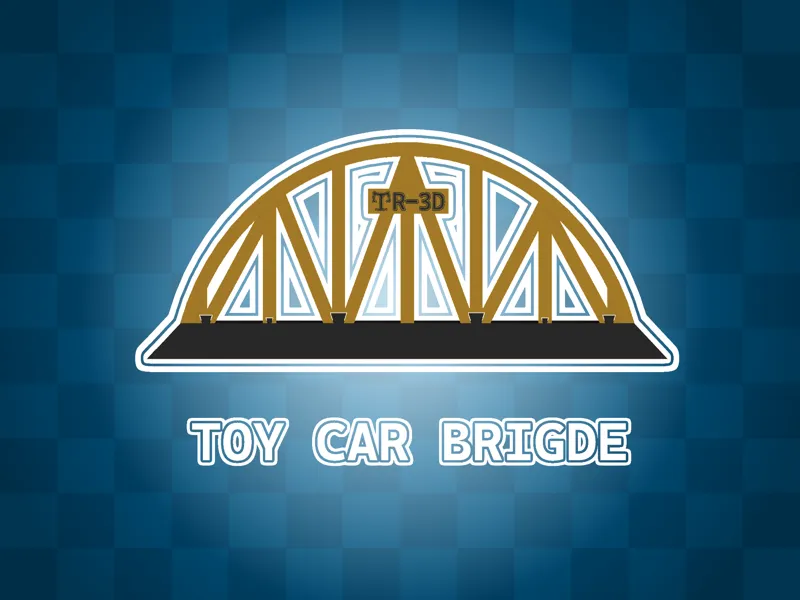 Toy car bridge