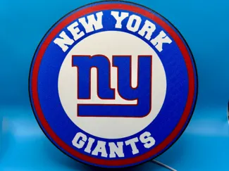 New York Football Giants LED Light Box
