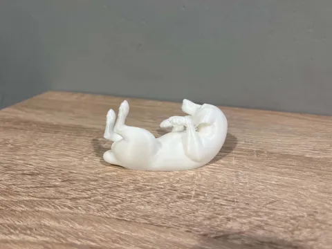 Lying Beagle - Animal - Dog - Decor view 3