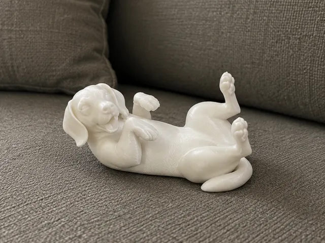 Lying Beagle - Animal - Dog - Decor