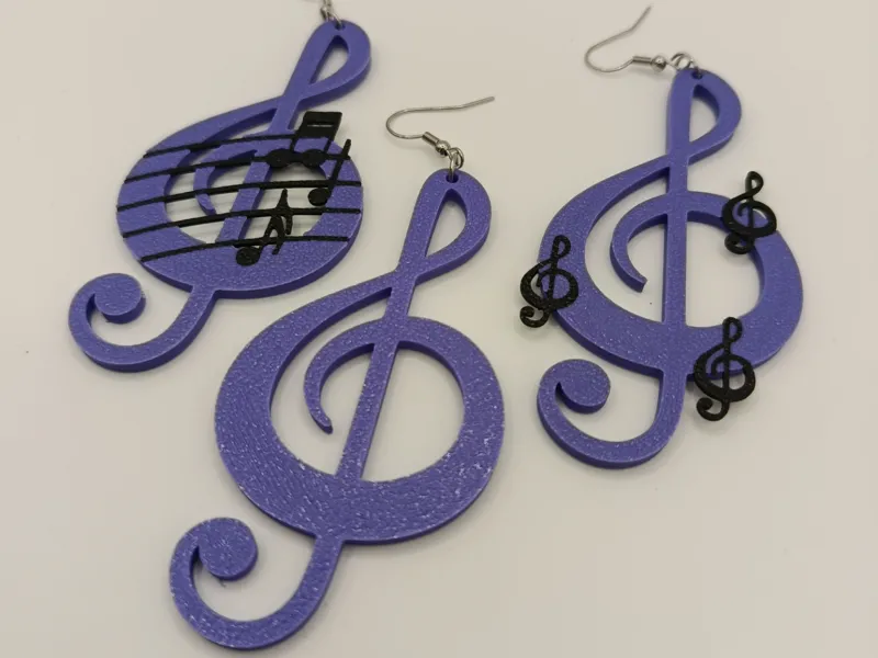 ORECCHINI CHIAVE DI VIOLINO 