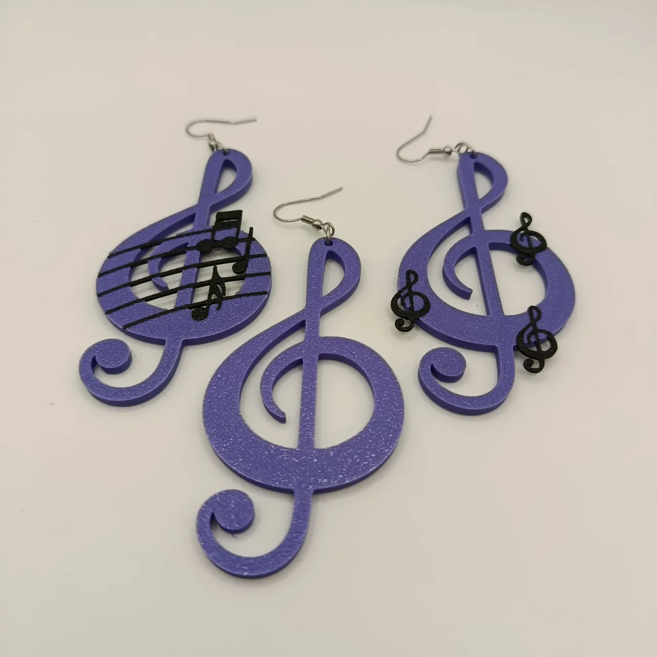 ORECCHINI CHIAVE DI VIOLINO view 3