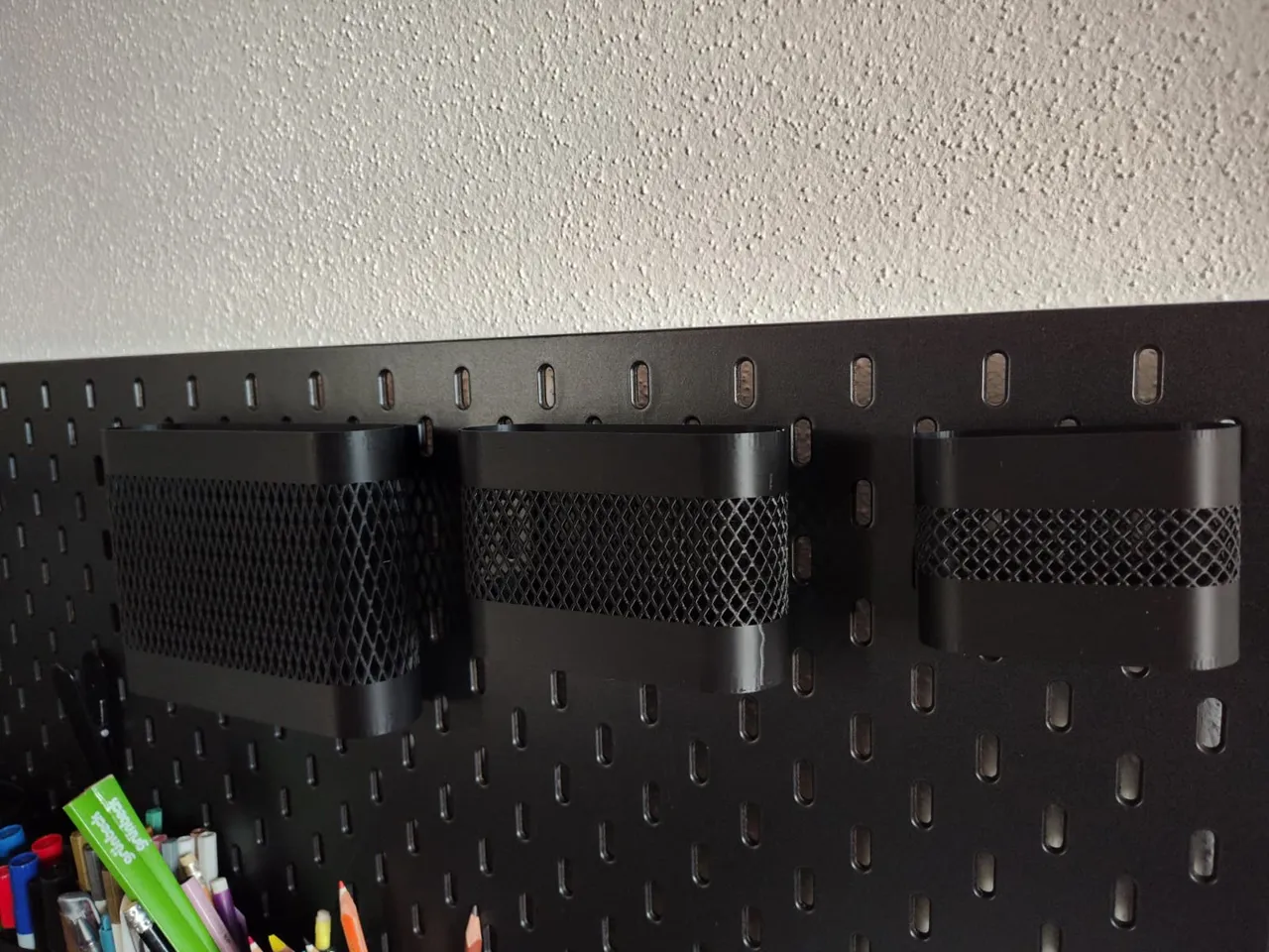 Customizable IKEA Skadis Storage view 2