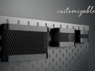 Customizable IKEA Skadis Storage