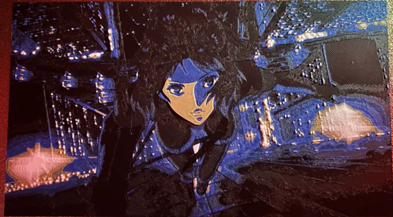 Ghost in the Shell Hueforge