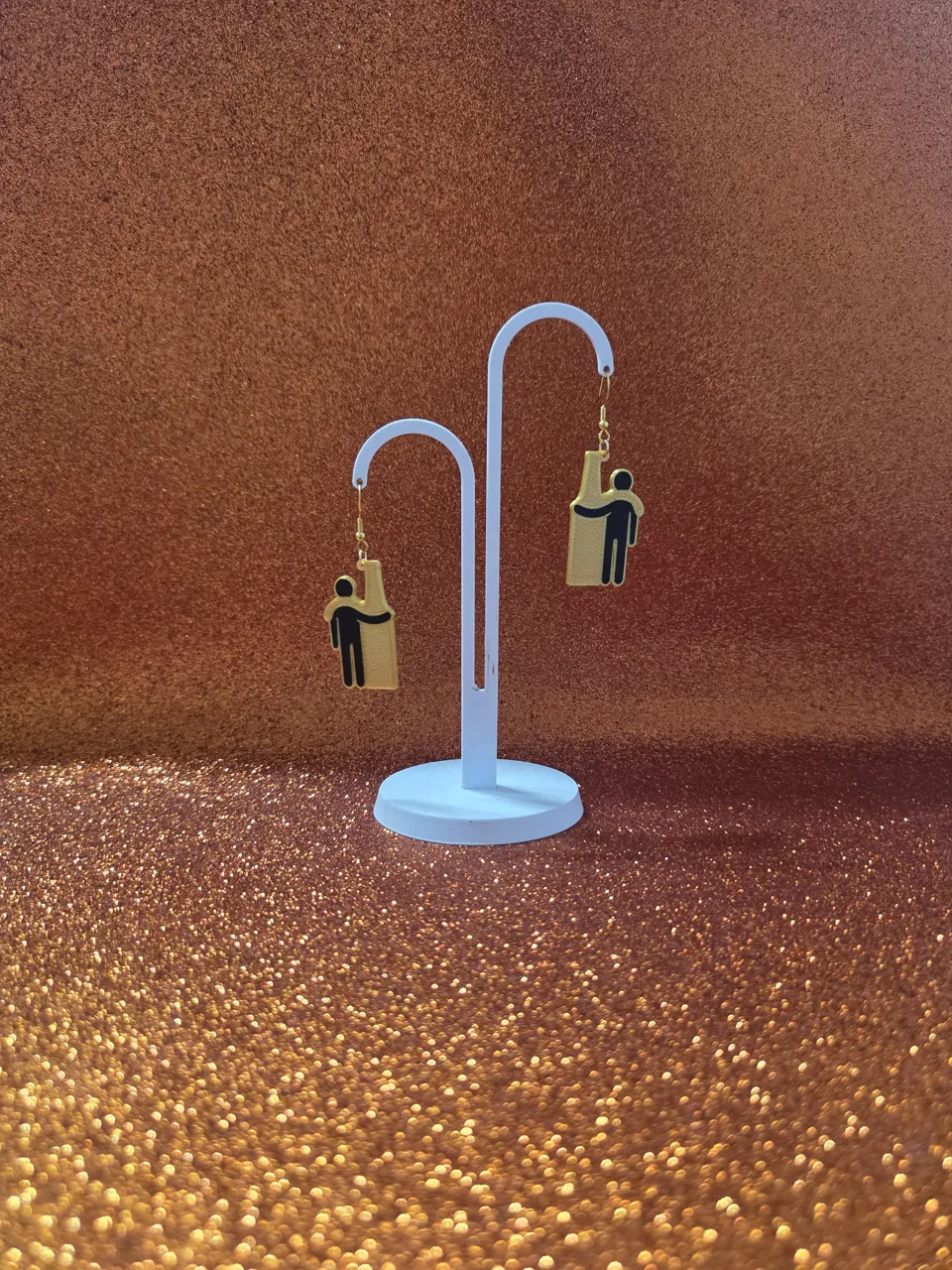 Friendship earrings view 3