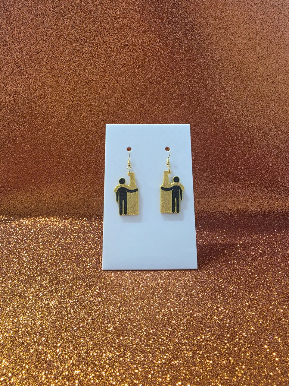 Friendship earrings view 2