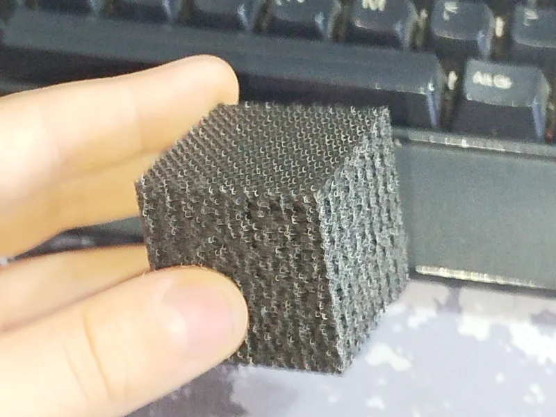 Gyroid Cube Infill Skeleton