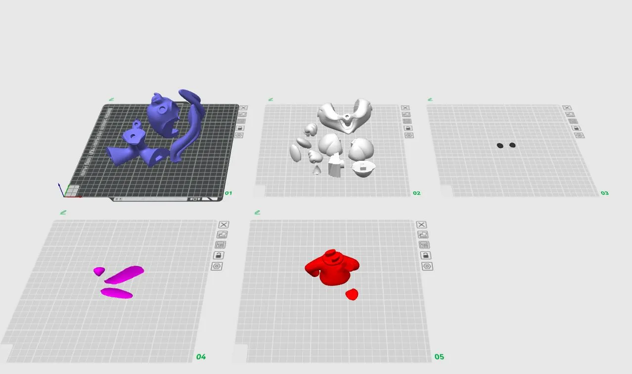Buster Bunny -NO AMS- Easy assembly view 2