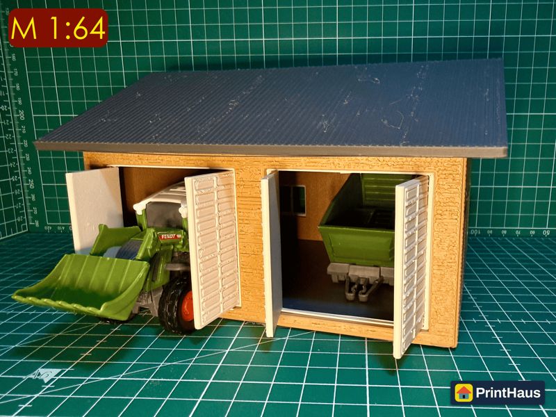 1:64 Farm Machine Shed / barn