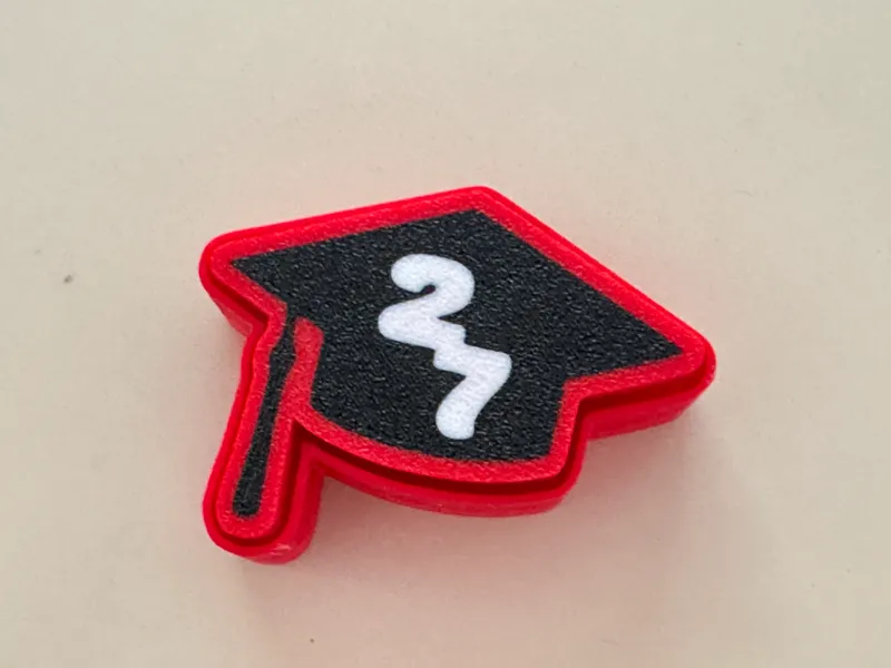 Class of 2027 Graduation Cap Fidget Clicker
