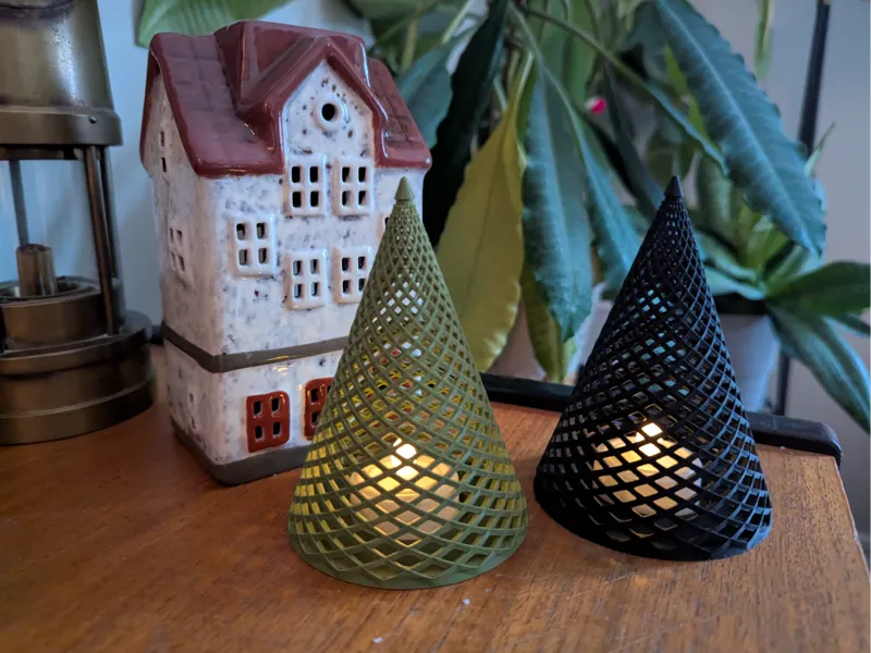 Christmas Tree Tea Light 