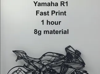 Silhouette Yamaha R1