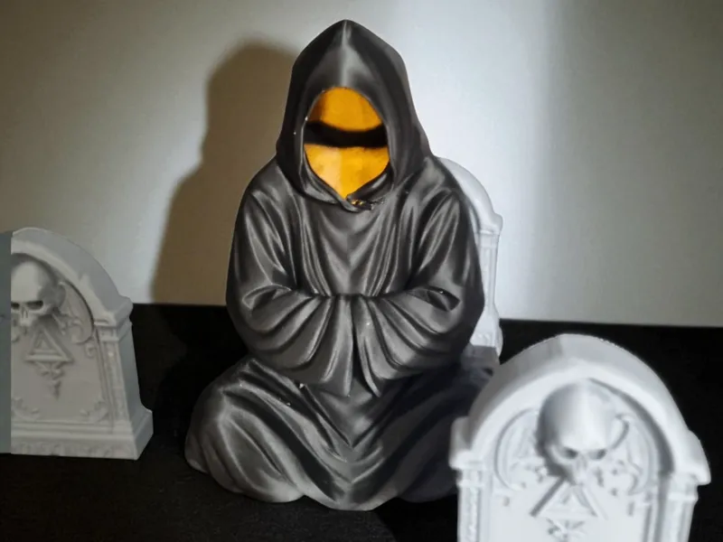 Black Monk of Darkness – LED Tealight