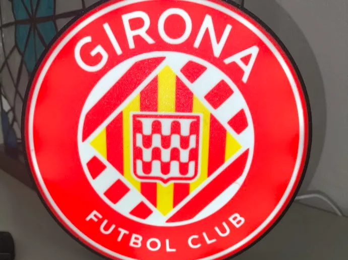 Lampara escut Futbol Club Girona