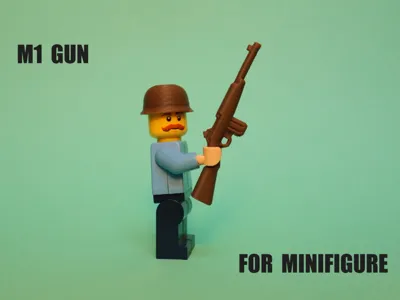 M1 GUN for MINIFIGURE