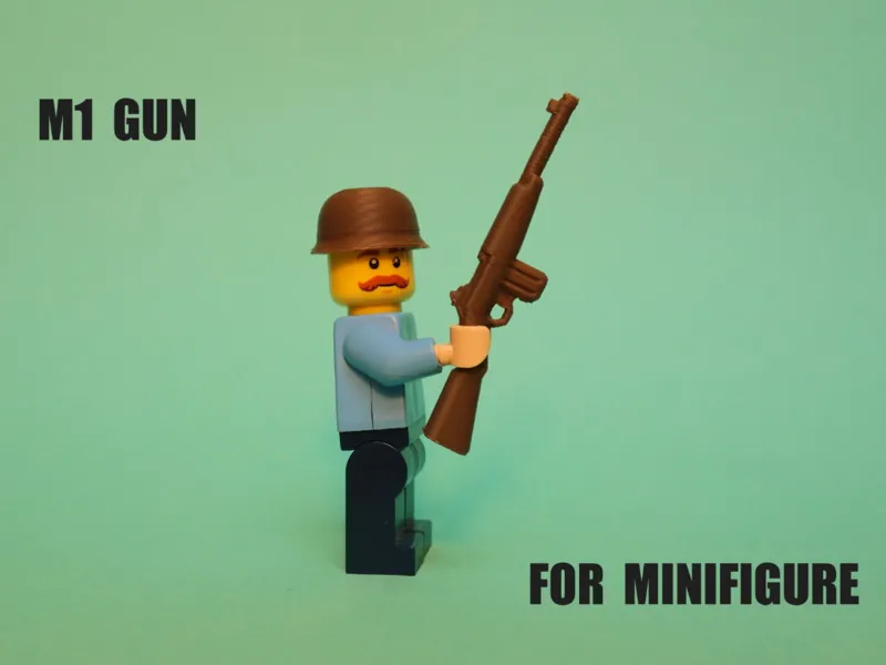 M1 GUN for MINIFIGURE