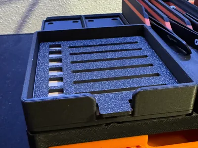 Gridfinity Post-It Holder with Ivy-Lee Template 