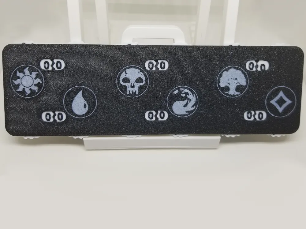 MTG Mana / Devotion Counter / Tracker 00-99 Dials - Free 3D Print