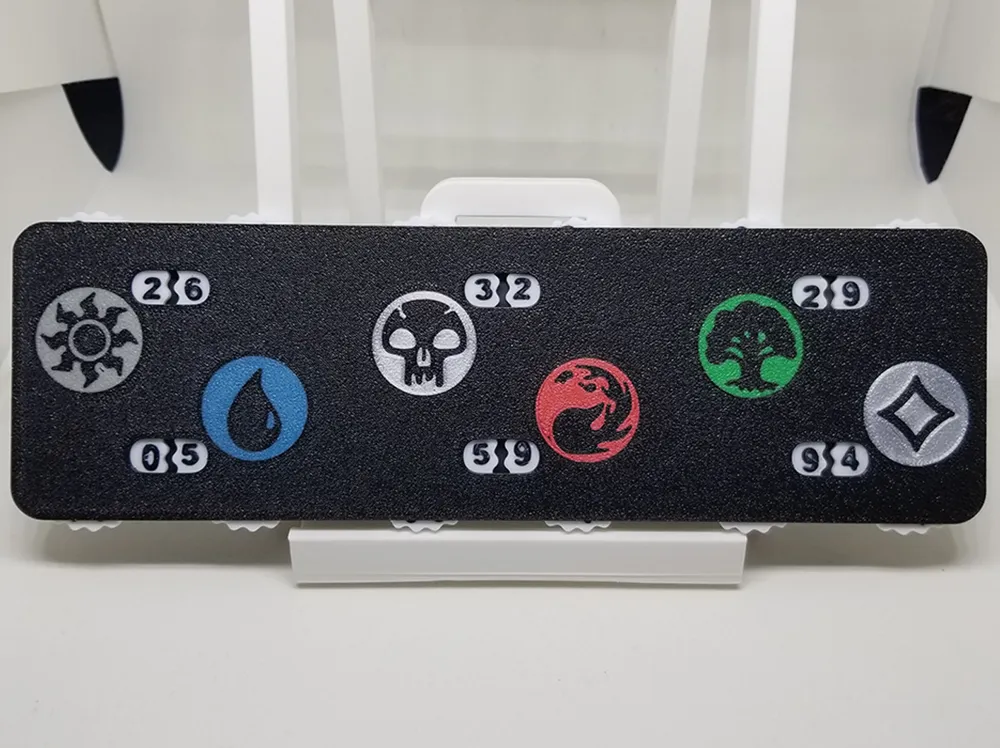 MTG Mana / Devotion Counter / Tracker 00-99 Dials - Free 3D Print