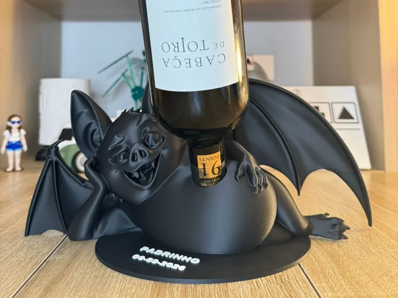 Drunk Bat Wine Holder