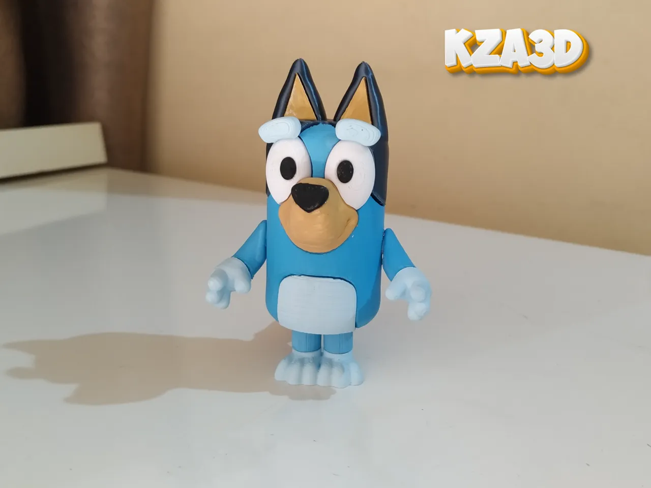 Bluey Articulated Puppet view 3