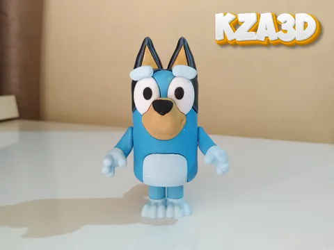 Bluey Articulated Puppet view 4