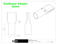 Dustbuster Adapter 32mm