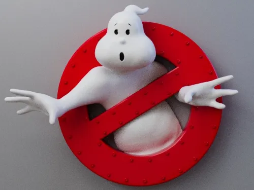 Amazing Ghostbusters LOGO - Wall hanging