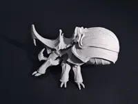 Scarabée rhinocéros — figurine — photo 3