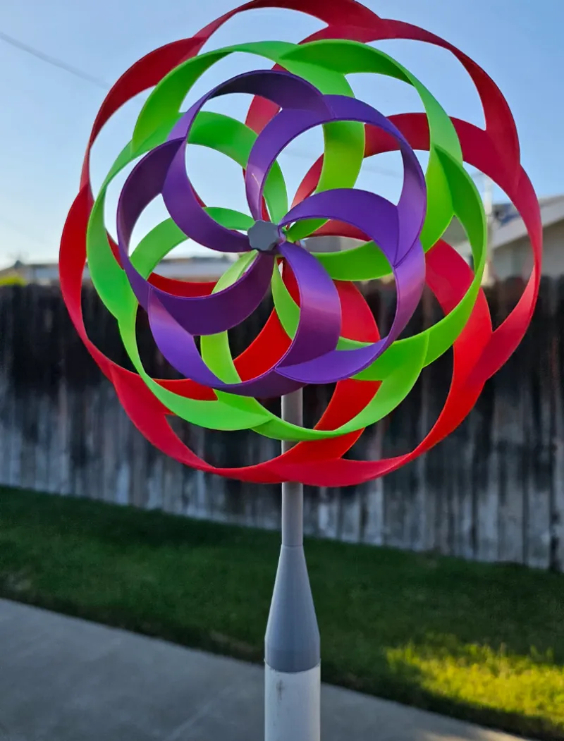 Toroidal Windmill - 3/4" PVC Pipe mounting adaptor